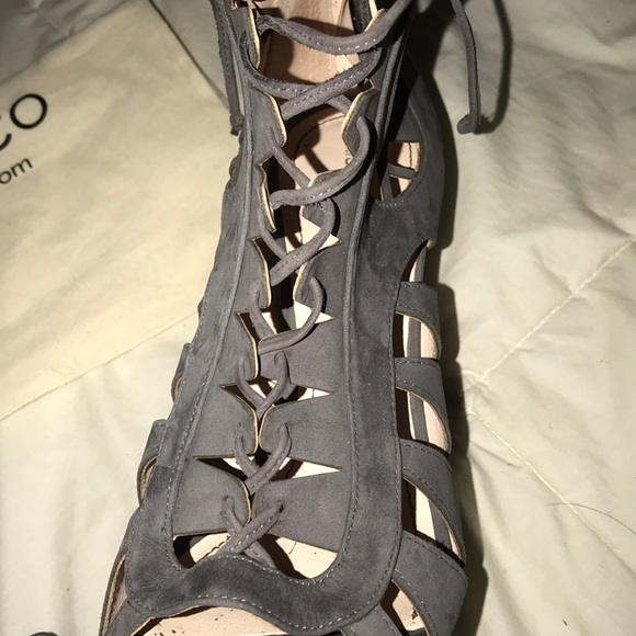 Klub Nico grey suede heels - Picture 7 of 7